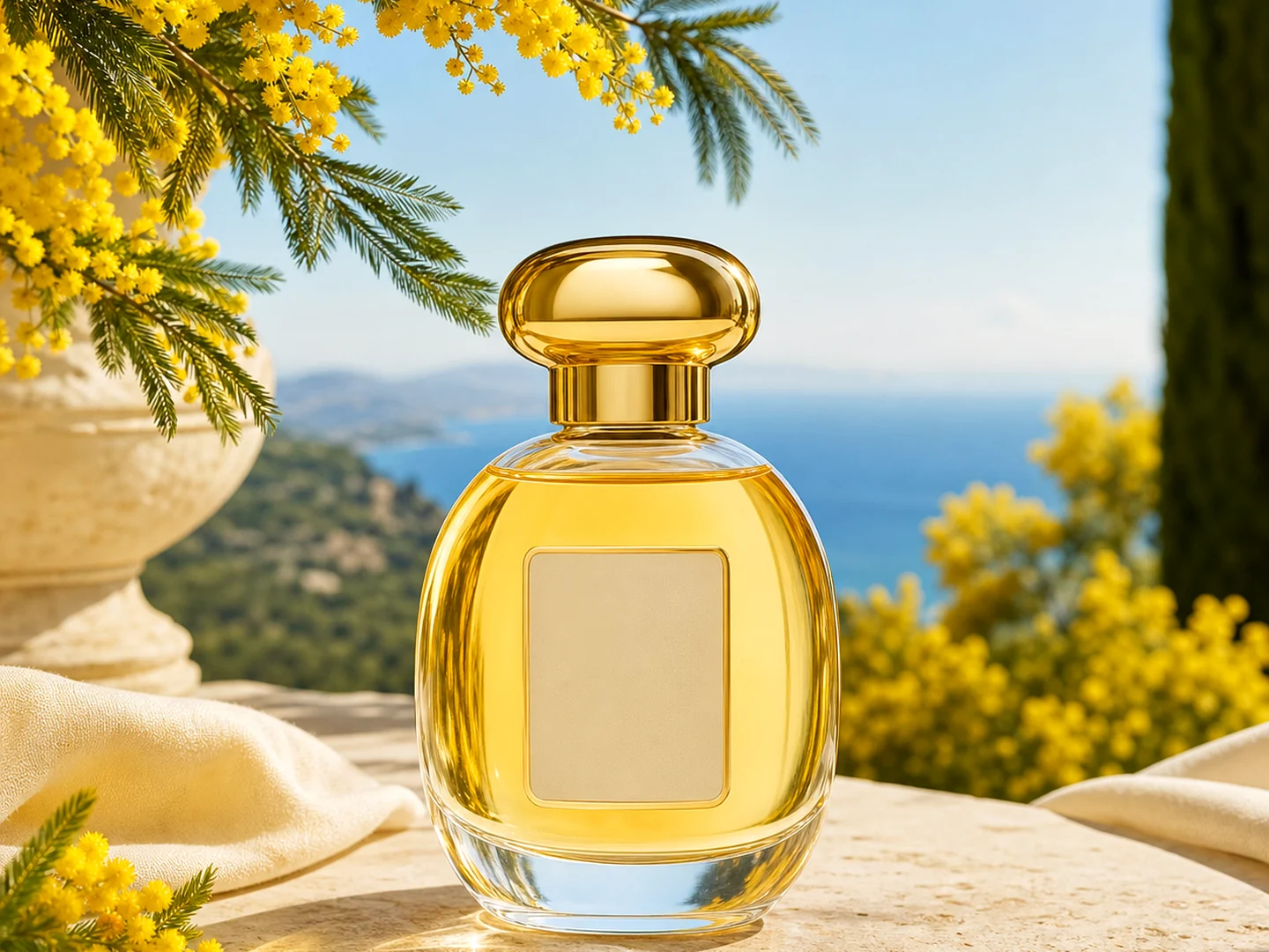 Maison Azurée mimosa-florals